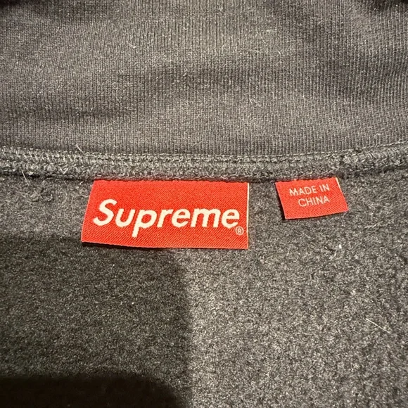 Supreme Milano Black Zip-Up Sweater - Picture 4 of 9